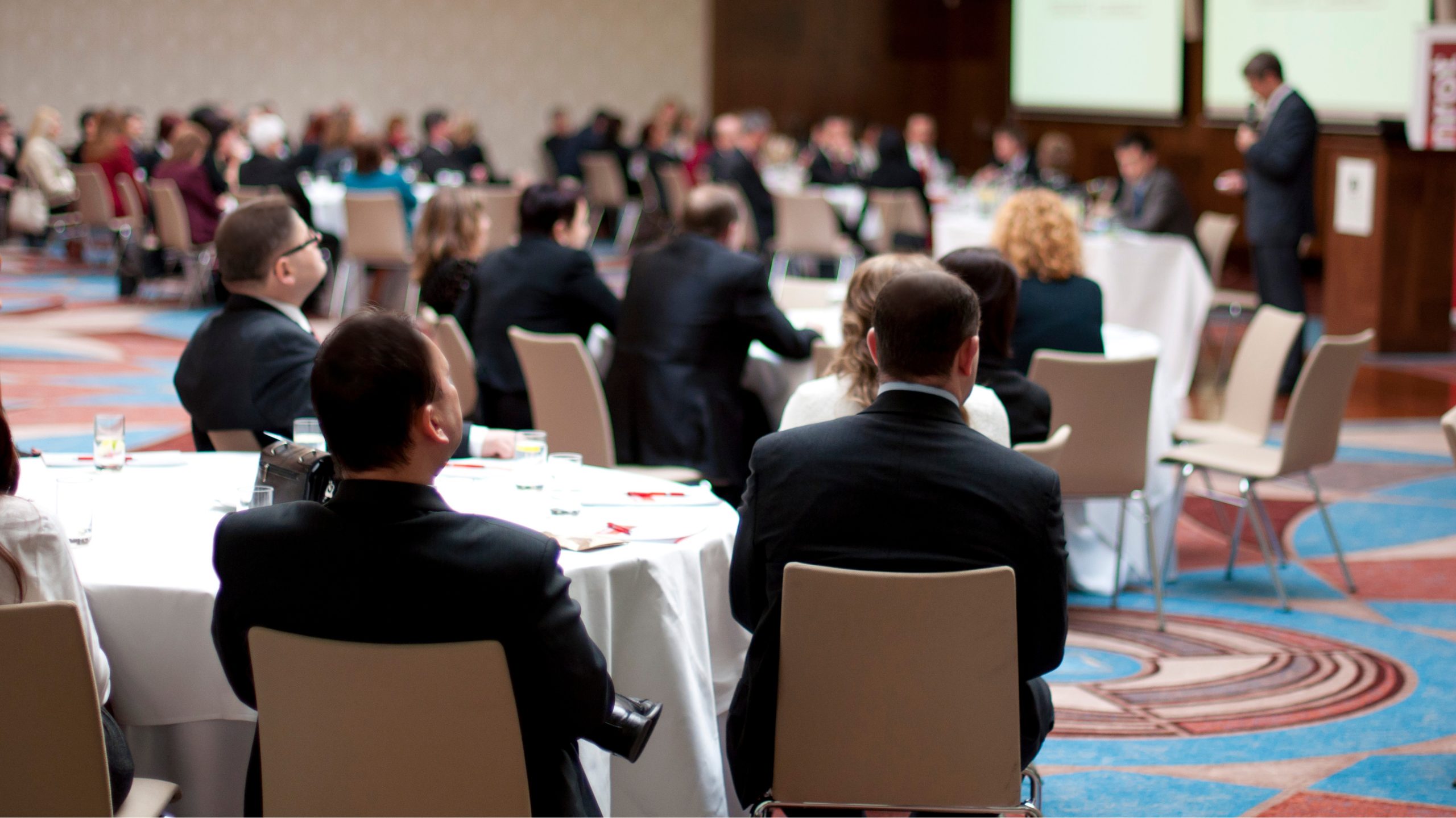 Employee town hall and leadership presentation