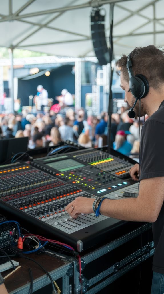 Sound Mixer Operation Event Media Flow Studio SG Comparing Sound System Rental Pricing