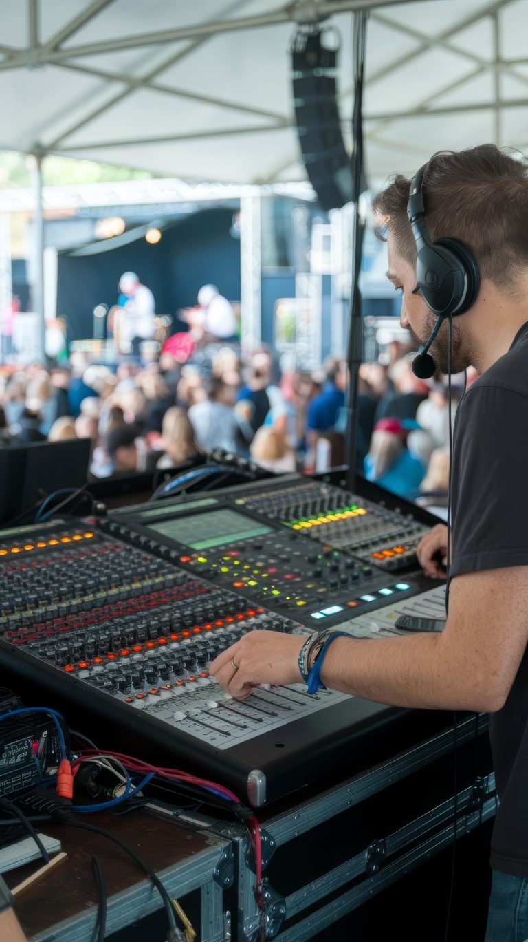 Sound Mixer Operation Event Media Flow Studio SG Comparing Sound System Rental Pricing